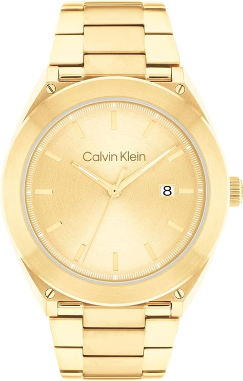 relojes calvin klein de mujer dorados|calvin klein reloj hombre.